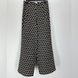 Kit & Sky High Waist Wide Leg Pallazo Pants - Medium